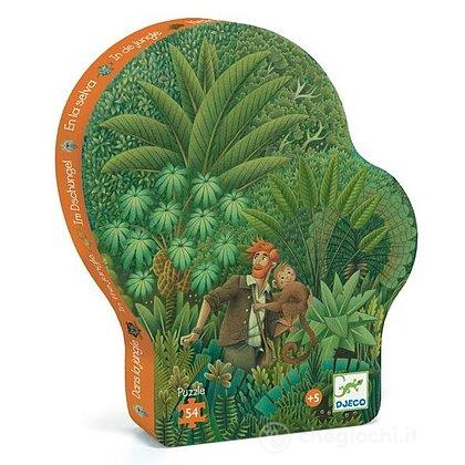 Puzzle silhouette - Dentro la giungla 36pz - Centroscuola