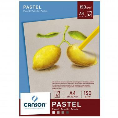 Blocco pastello a4 12fg. 150g.