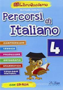 Percorsi Di Italiano Libroquaderno 4 + Cd 