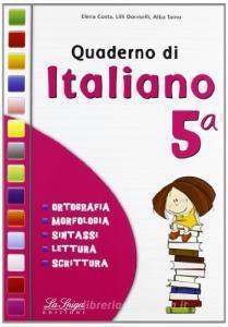 Quaderno Di Italiano 5 Elementare 