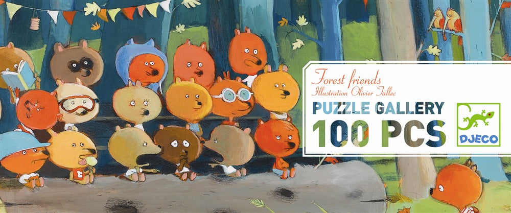 Puzzle Gallery - Forest friends 100pz