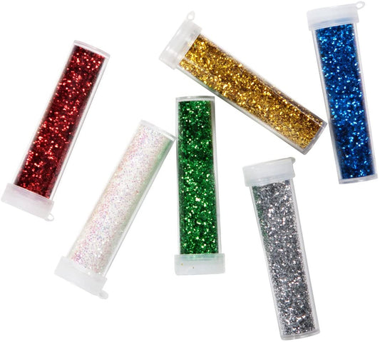 Colla glitter 10 ml 6 colori forti – Centroscuola