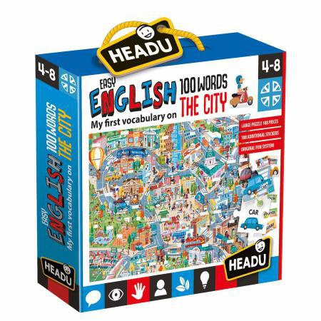Easy english 100 words city