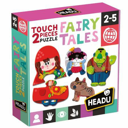 2 pieces touch puzzle fairy tales