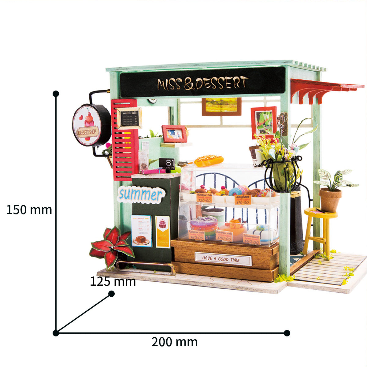 Miniature House - Dessert Shop