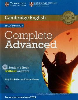 Complete advanced for schools. Student's book. Without answers. Con espansione online