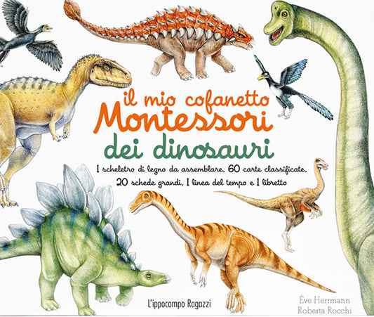 Il mio cofanetto Montessori dei dinosauri