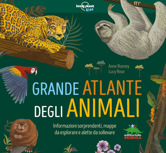 Il grande atlante degli animali. Informazioni sorprendenti, mappe da esplorare e alette da sollevare - Centroscuola
