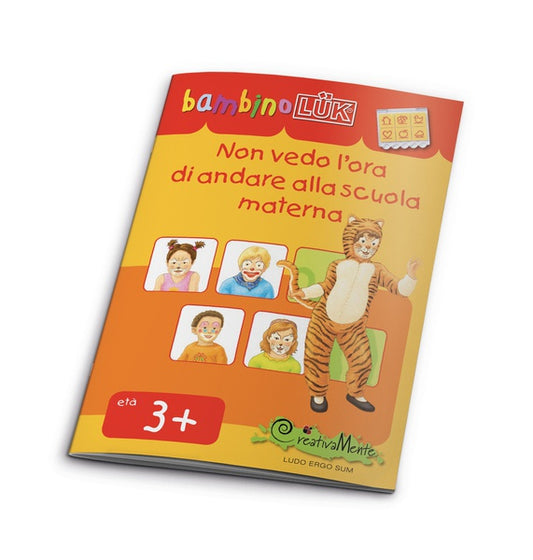 Non vedo l'ora di andare alla scuola materna - bambino luk