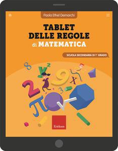 Tablet delle regole di matematica. scuola secondaria di primo grado - Centroscuola