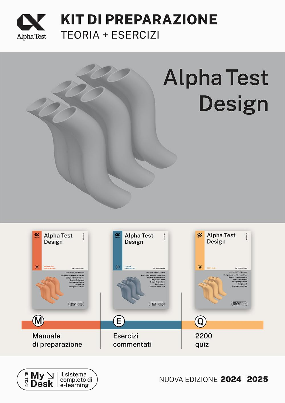 Alpha Test Design. Kit di preparazione. Edizione 2024/2025
