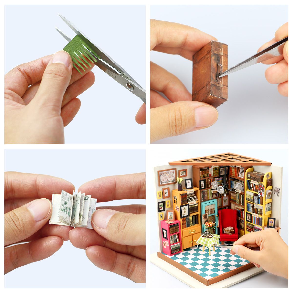 Miniature House - Sam's Study