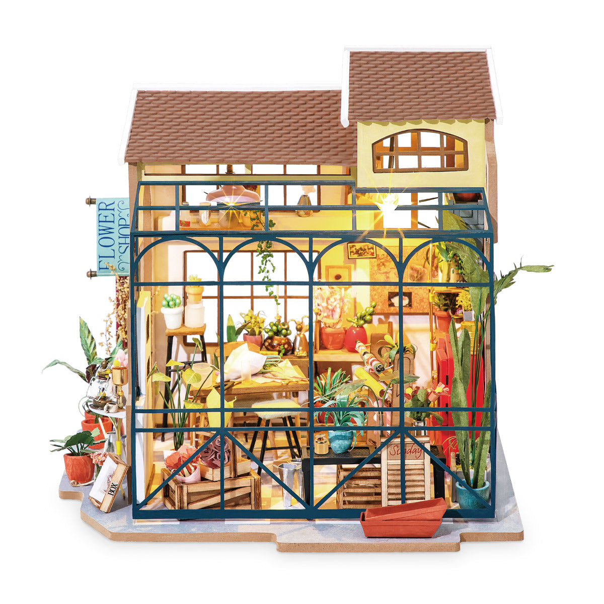 Miniature House - Emily's Flower Shop