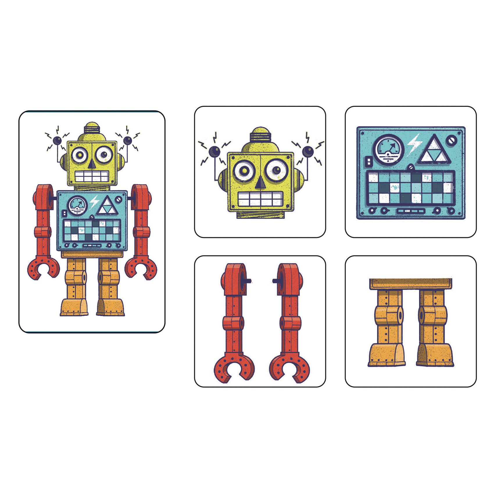 Gioco di carte - Robots - Centroscuola