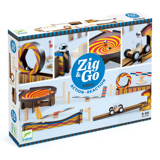Zig & Go - Azione reazione 45 pezzi