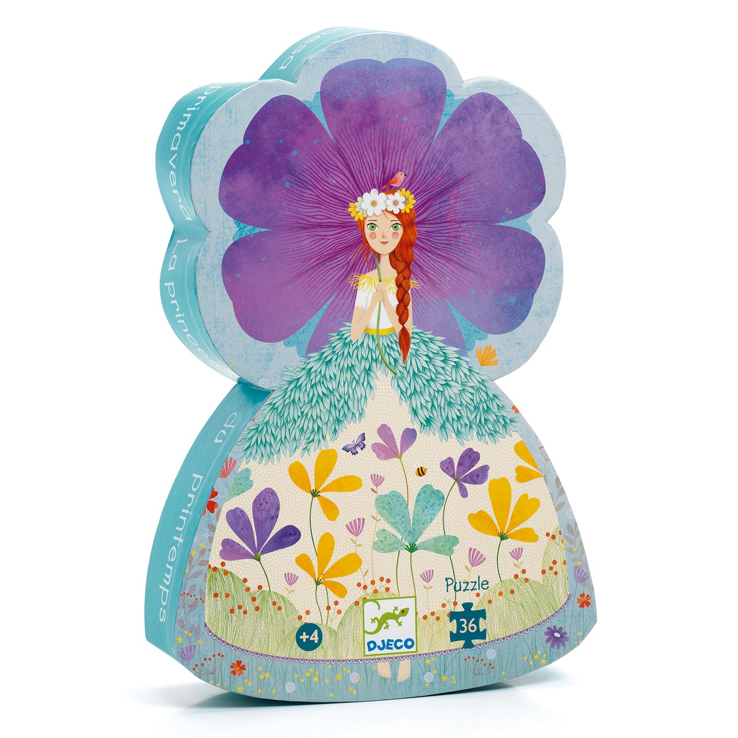 Puzzle Silhouette - The princess of spring 36 pezzi - Centroscuola