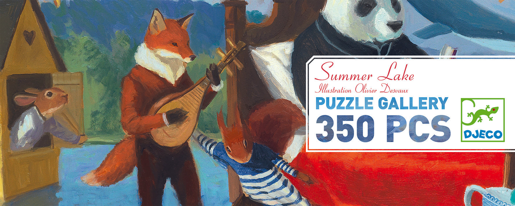 Puzzle Gallery - Summer Lake 350pz - Centroscuola