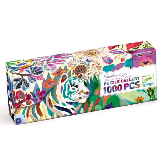 Puzzle Gallery - Rainbow tigers 1000pz