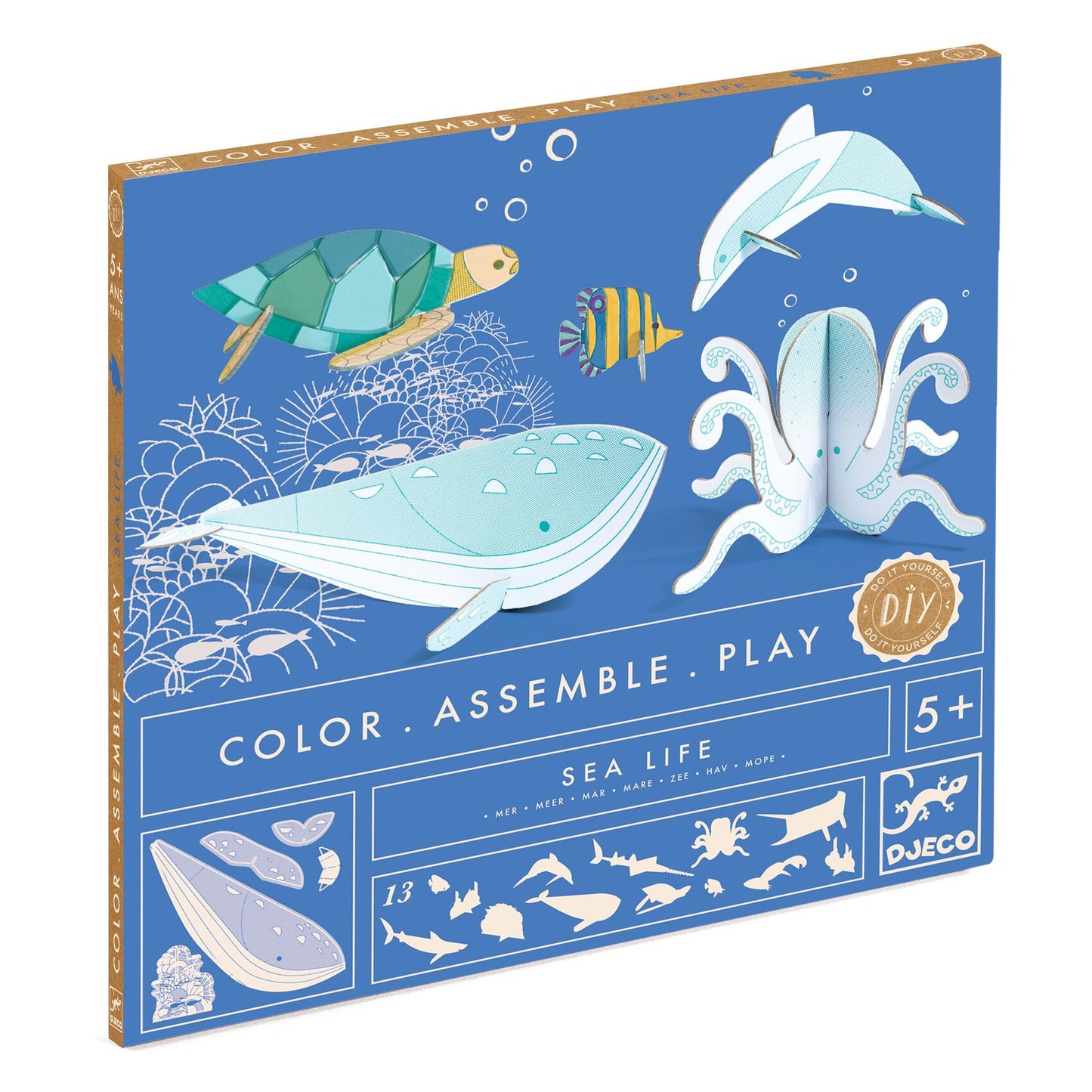 Sea life - Color Assemble Play - Centroscuola