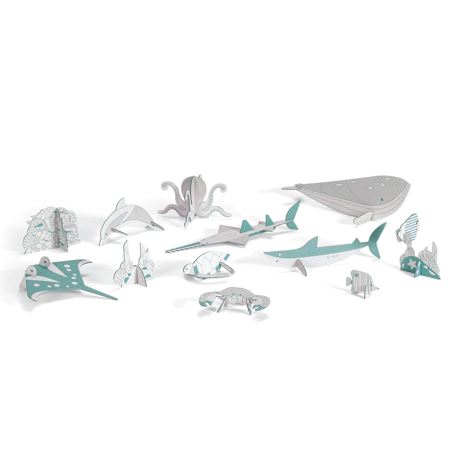 Sea life - Color Assemble Play - Centroscuola