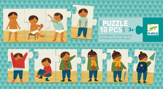 Puzzle - Io mi vesto 10pz - Centroscuola