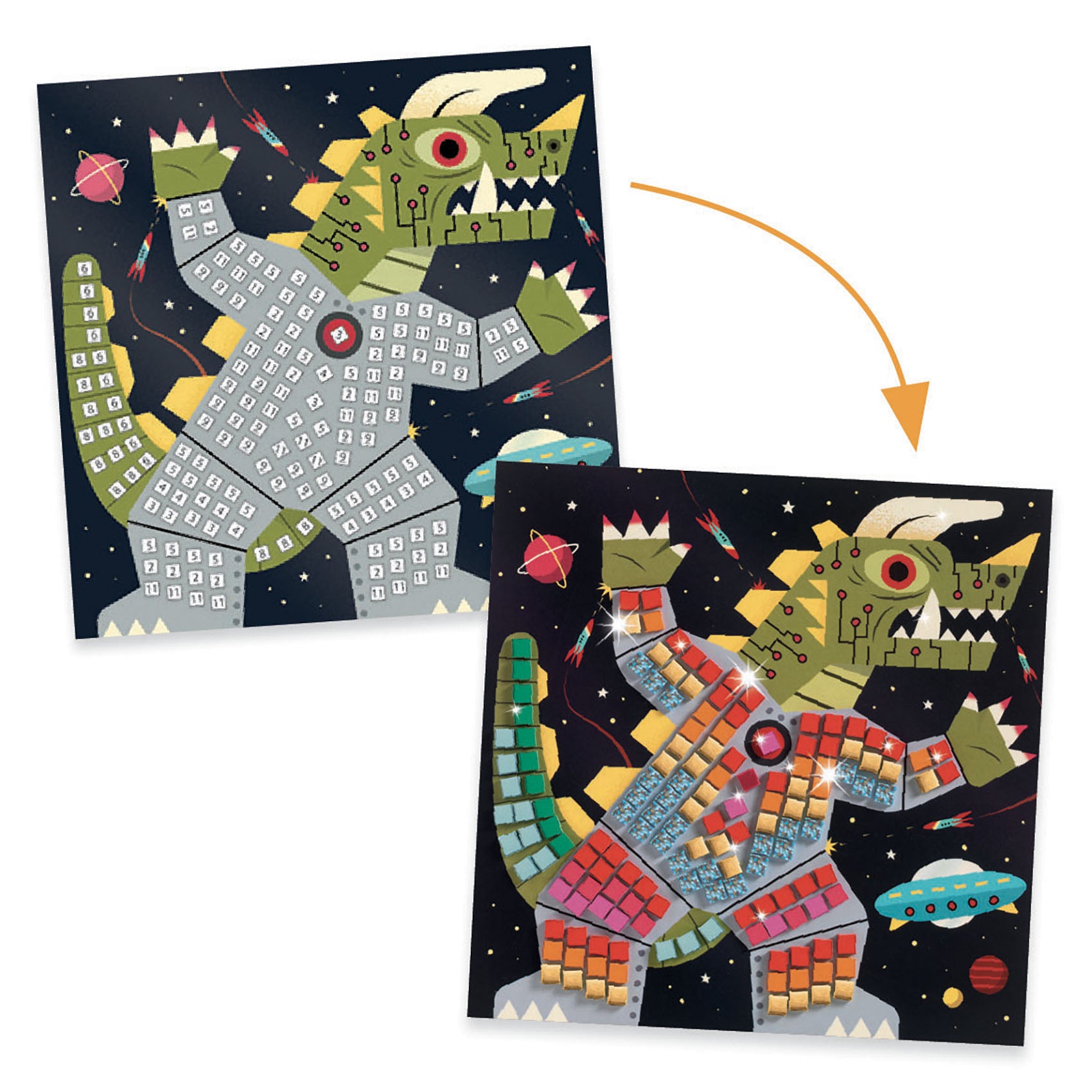 Mosaico - Space battle - Centroscuola