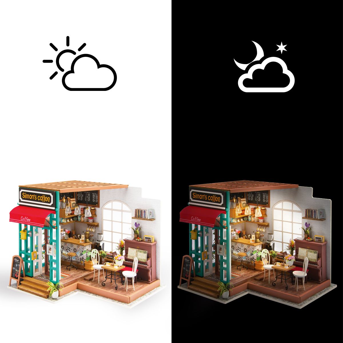 Miniature House - Simon's Coffee