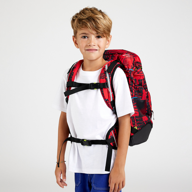 Zaino Ergobag Prime - FireBear 2023 - Centroscuola