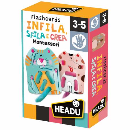 Flashcards Infila, Sfila e Crea Montessori