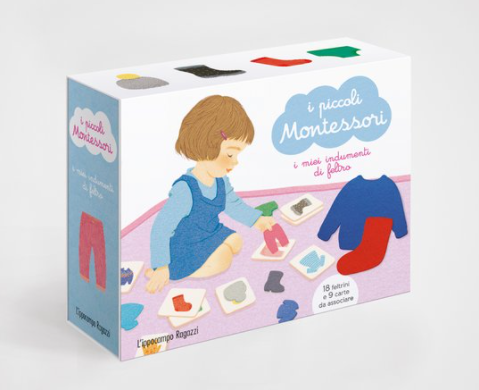 I piccoli Montessori - I miei indumenti in feltro