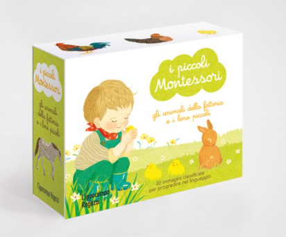 I piccoli Montessori - Gli animali della fattoria e i loro piccoli