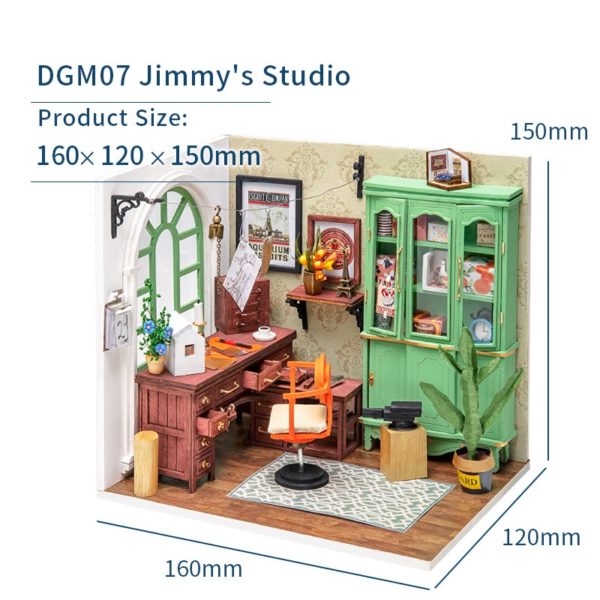 Miniature House - Jimmy's Studio