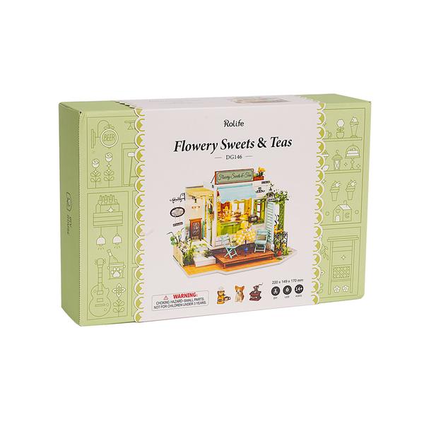 Miniature House - Flowery Sweets & Teas
