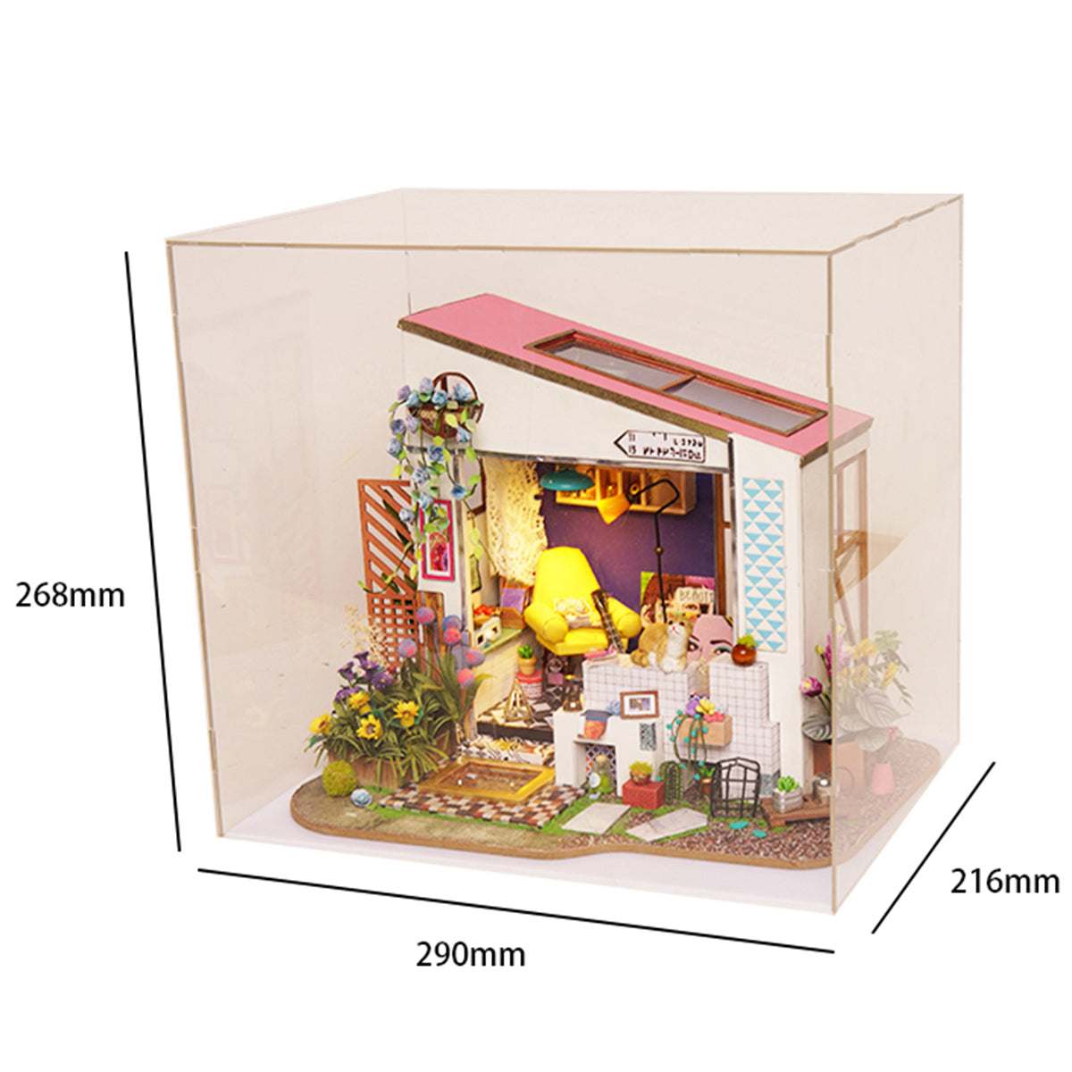 Miniature House - Lily's Porch