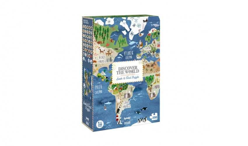 Discover the world - Puzzle 200 pezzi