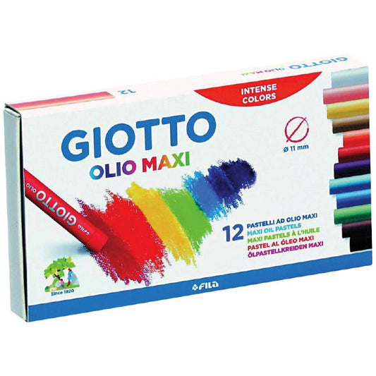Pastelli olio maxi Giotto 12pz
