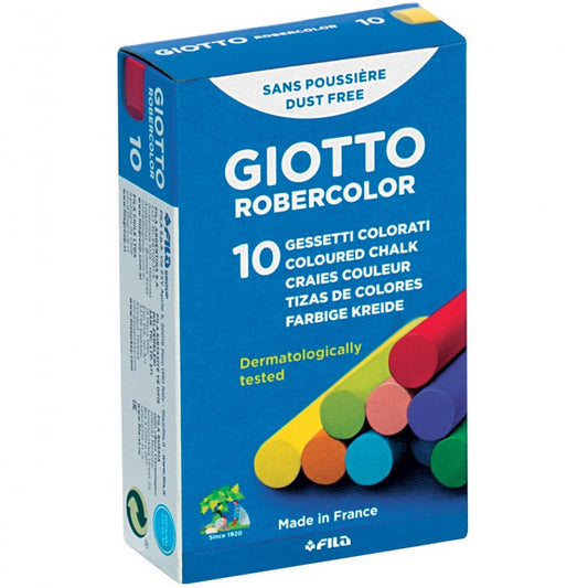 Gessi colorati Giotto Robercolor 10pz