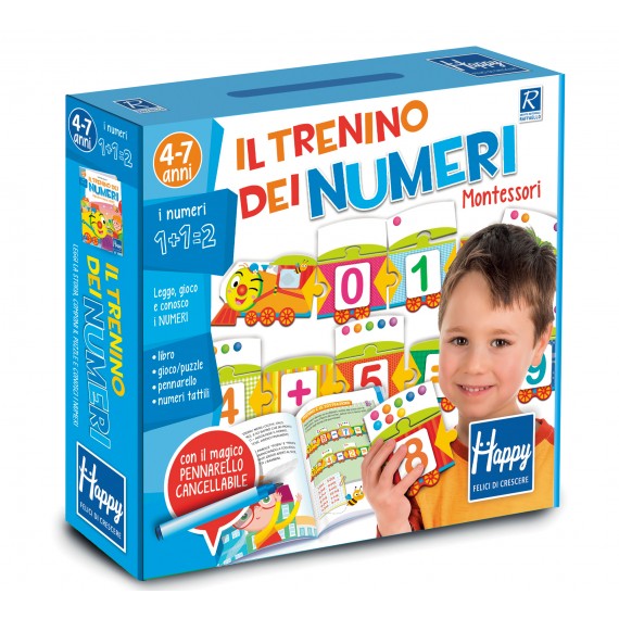 Il trenino dei numeri Montessori - Centroscuola