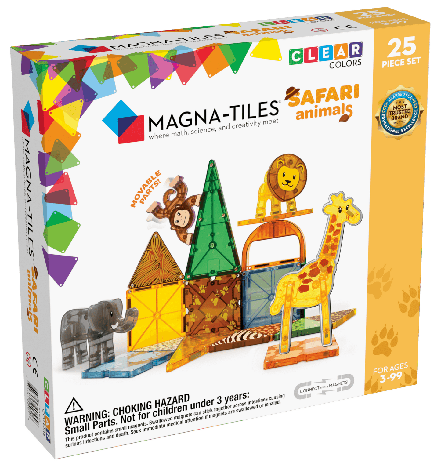 Gioco magnetico - Safari - 25 pezzi - Centroscuola