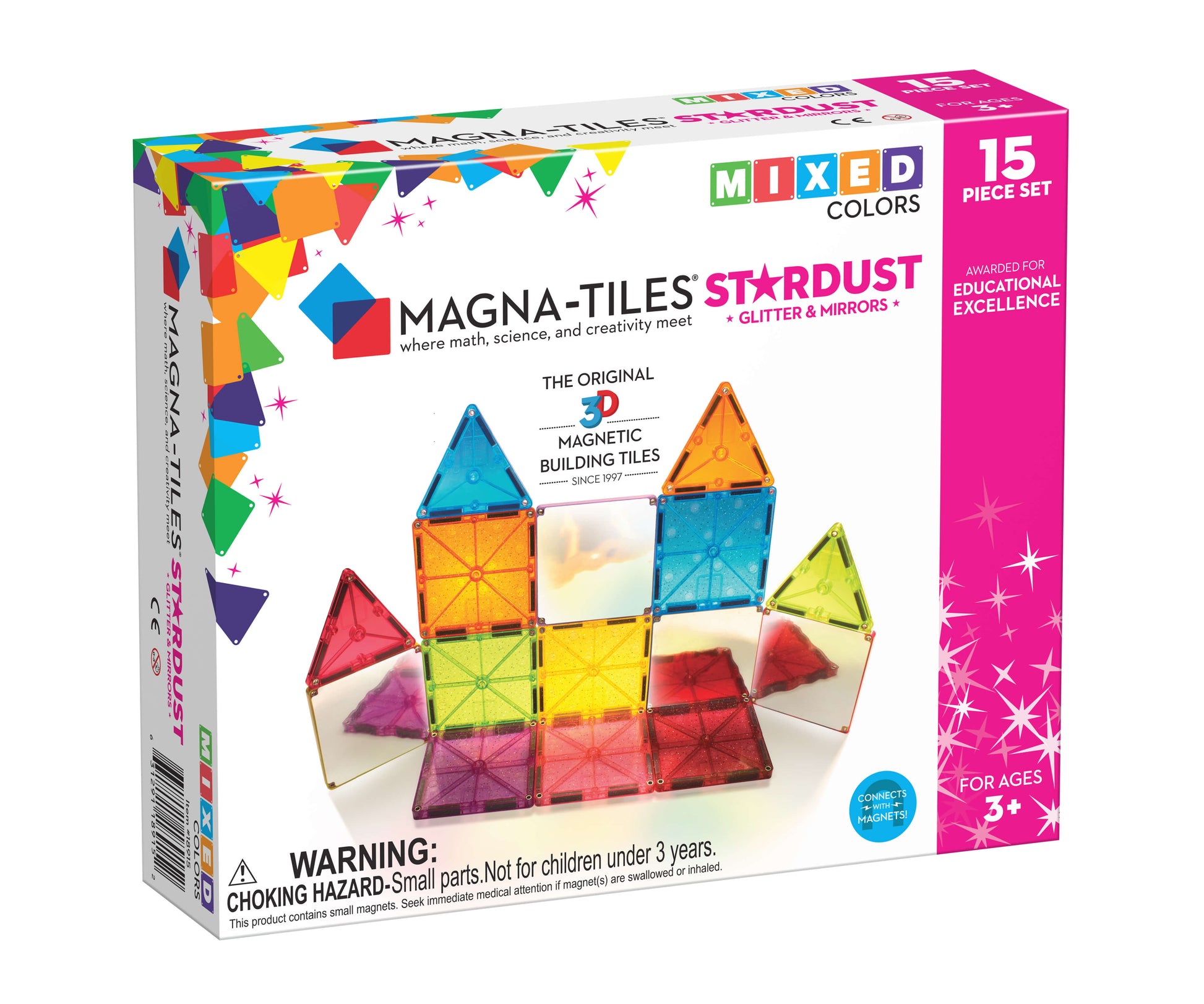 Gioco magnetico - Stardust - 15 pezzi - Centroscuola