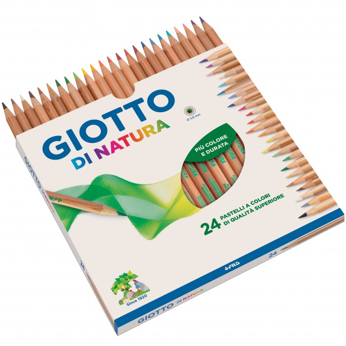 Pastelli Giotto Natura 24pz