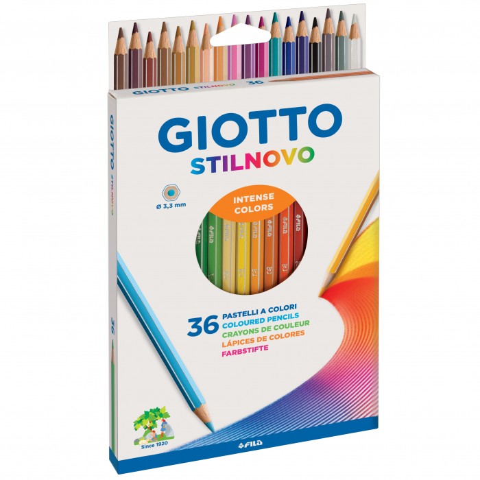 Pastelli Giotto Stilnovo 36pz - Centroscuola