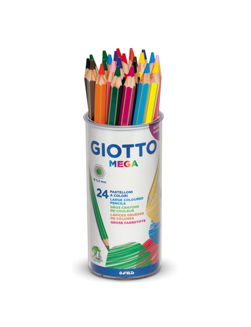 Pastelli Giotto Mega 24pz - Centroscuola