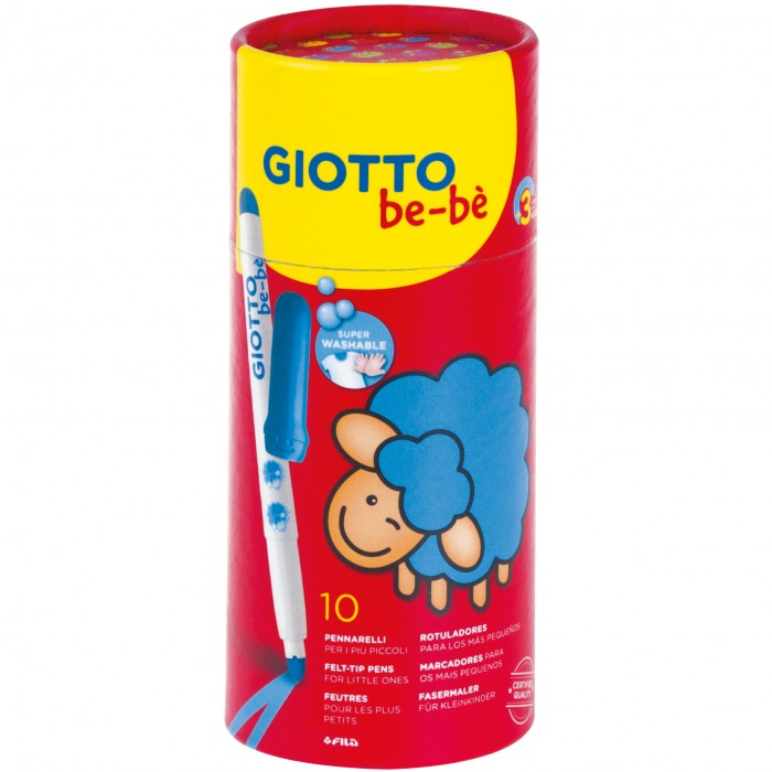 Pennarelli Giotto Bebè barattolo 10pz - Centroscuola