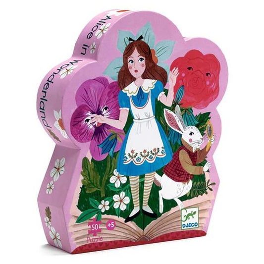 Puzzle silhouette - Alice in Wonderland 50 pezzi