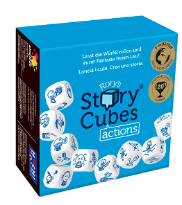 Rory's story cubes - Actions - Azzurro - Centroscuola