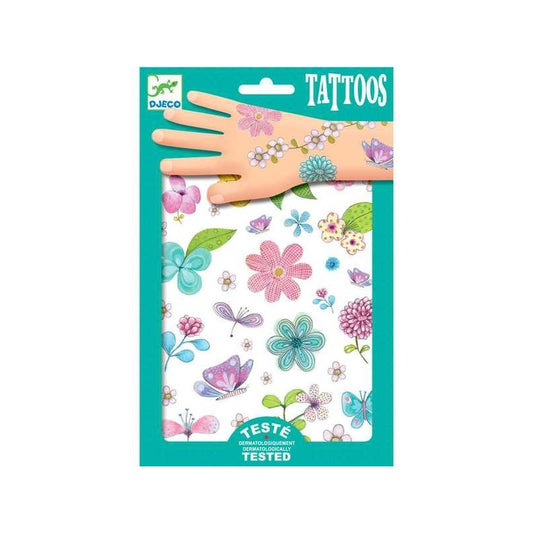 Tatuaggi - Fair flowers of the field - con glitter