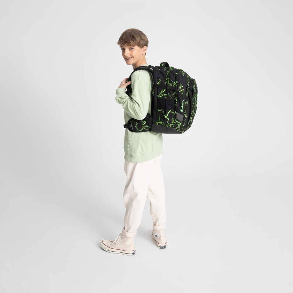 Zaino Satch Match - Green Supreme - Centroscuola